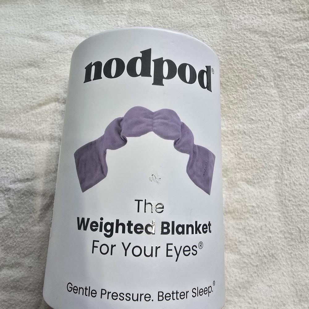 Nodpod Purple Weighted Eye Mask